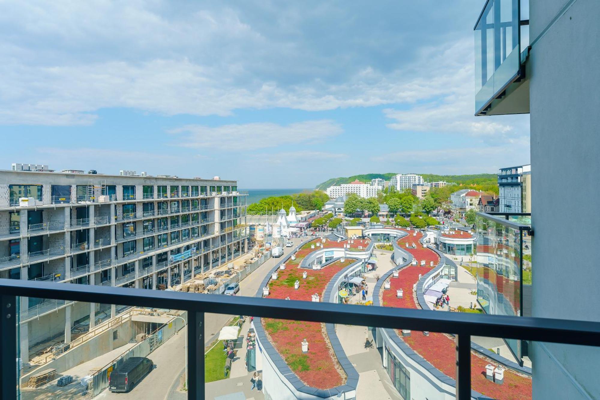 Aquamarina Prima Deluxe Studios With Sea View By Noclegi Renters ミエンジズドロイェ エクステリア 写真